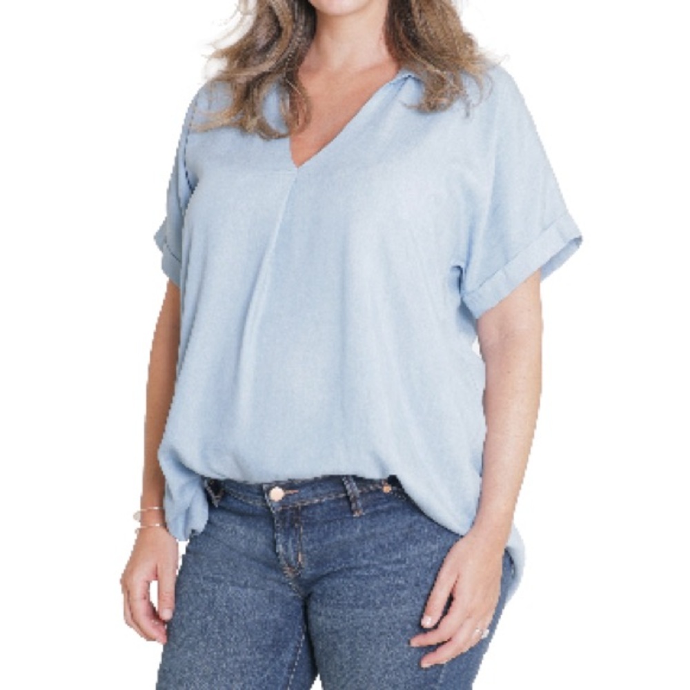 Maternity Blue Women's Top
